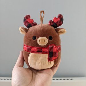 2022 Moose Squishmallow from Costco Ornament Set